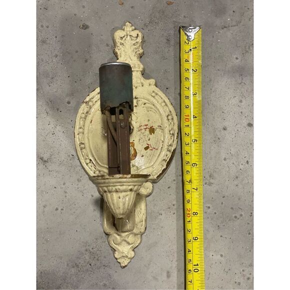 Antique Neoclasdical Style Wall Sconce for Repair - Picture 3 of 7